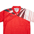REEBOK Mens Jersey Red Collared XL