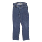 LEVI'S Womens Regular Blue Denim Jeans W28 L30 Zip Classic Stylish