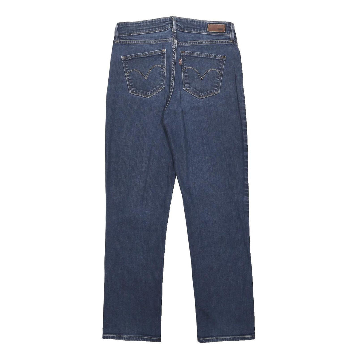 LEVI'S Womens Regular Blue Denim Jeans W28 L30 Zip Classic Stylish