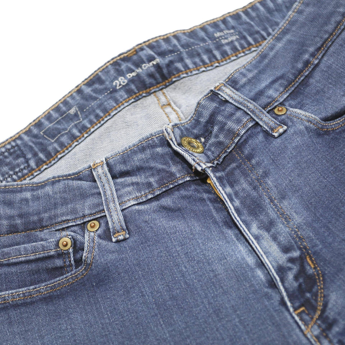 LEVI'S Womens Regular Blue Denim Jeans W28 L30 Zip Classic Stylish