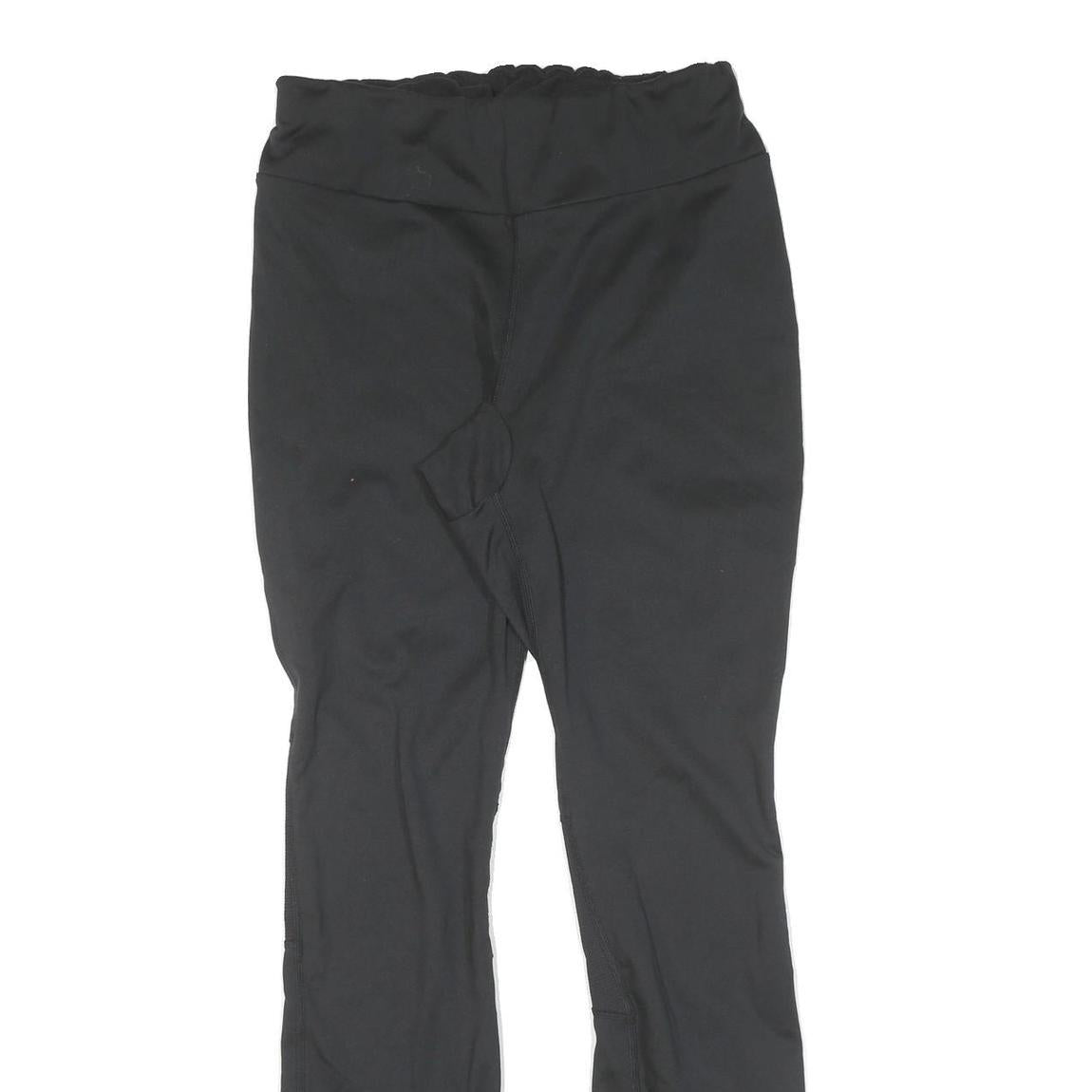 Womens Black Joggers Slim Tapered M W26 L28 Comfortable Activewear