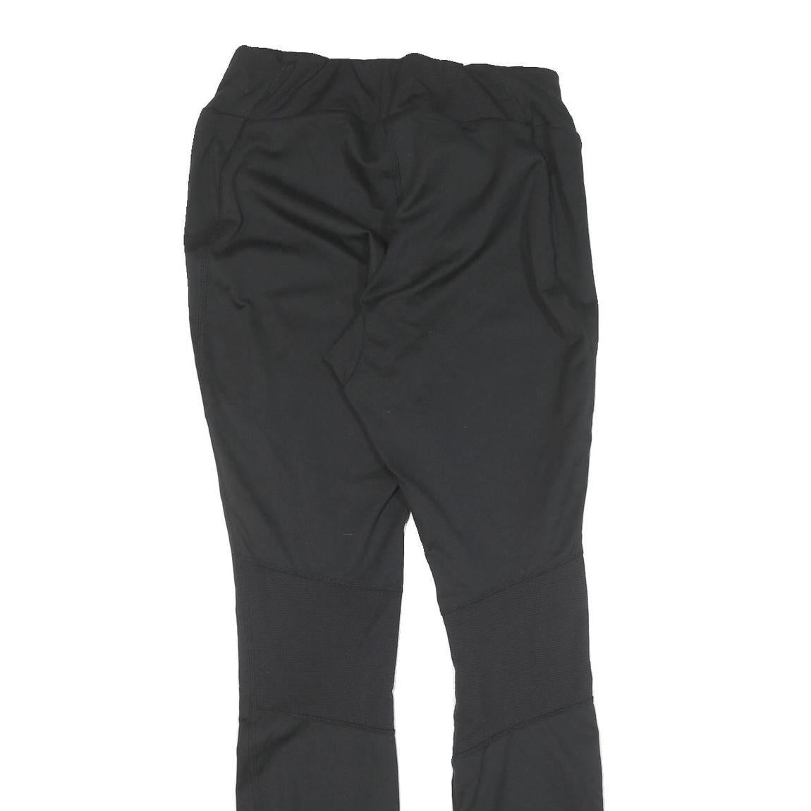 Womens Black Joggers Slim Tapered M W26 L28 Comfortable Activewear