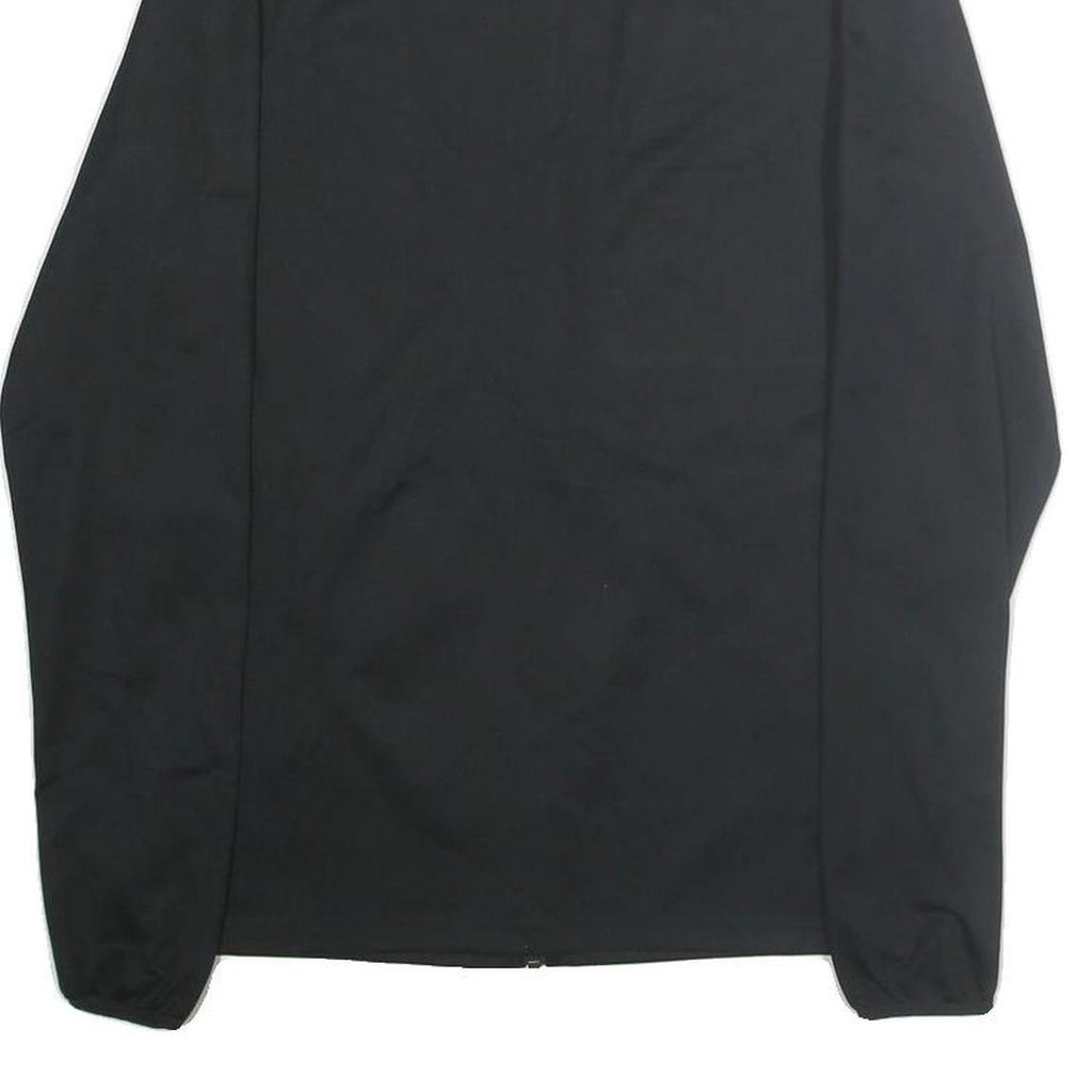 NIKE Mens Black Jacket M Polyester Plain Zip Sportswear