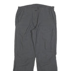 REGATTA Womens Grey Regular Fit Wide-Leg Trousers W30 L28 Outdoor Comfort Zip