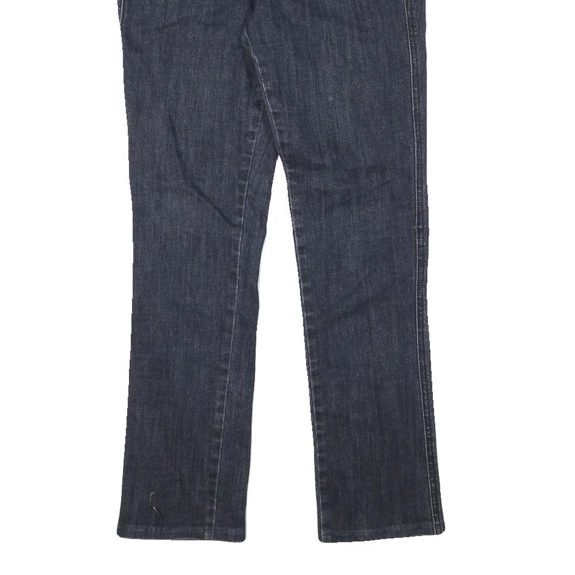 CALVIN KLEIN JEANS Womens Slim Blue Denim Raw W30 L28 Stretch Comfortable