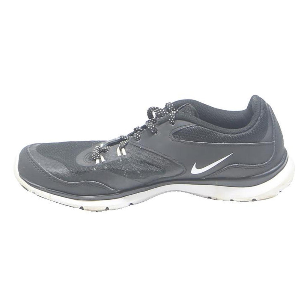 NIKE Womens Low Top Trainers Black & White Synthetic UK 4 Lightweight Running