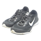 NIKE Womens Low Top Trainers Black & White Synthetic UK 4 Lightweight Running