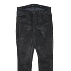 LEVI'S Womens Black Slim Skinny Denim Medium W30 L30 Stylish Fashion Jeans