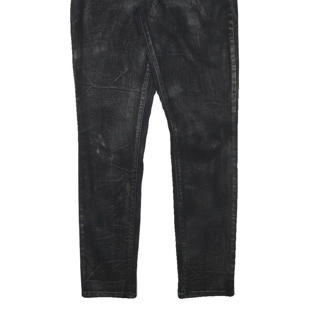 LEVI'S Womens Black Slim Skinny Denim Medium W30 L30 Stylish Fashion Jeans