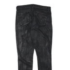 LEVI'S Womens Black Slim Skinny Denim Medium W30 L30 Stylish Fashion Jeans