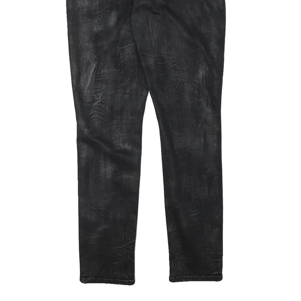 LEVI'S Womens Black Slim Skinny Denim Medium W30 L30 Stylish Fashion Jeans