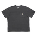 CARHARTT Mens Charcoal Grey Pocket T-Shirt XL Short Sleeve Crew Neck Workwear