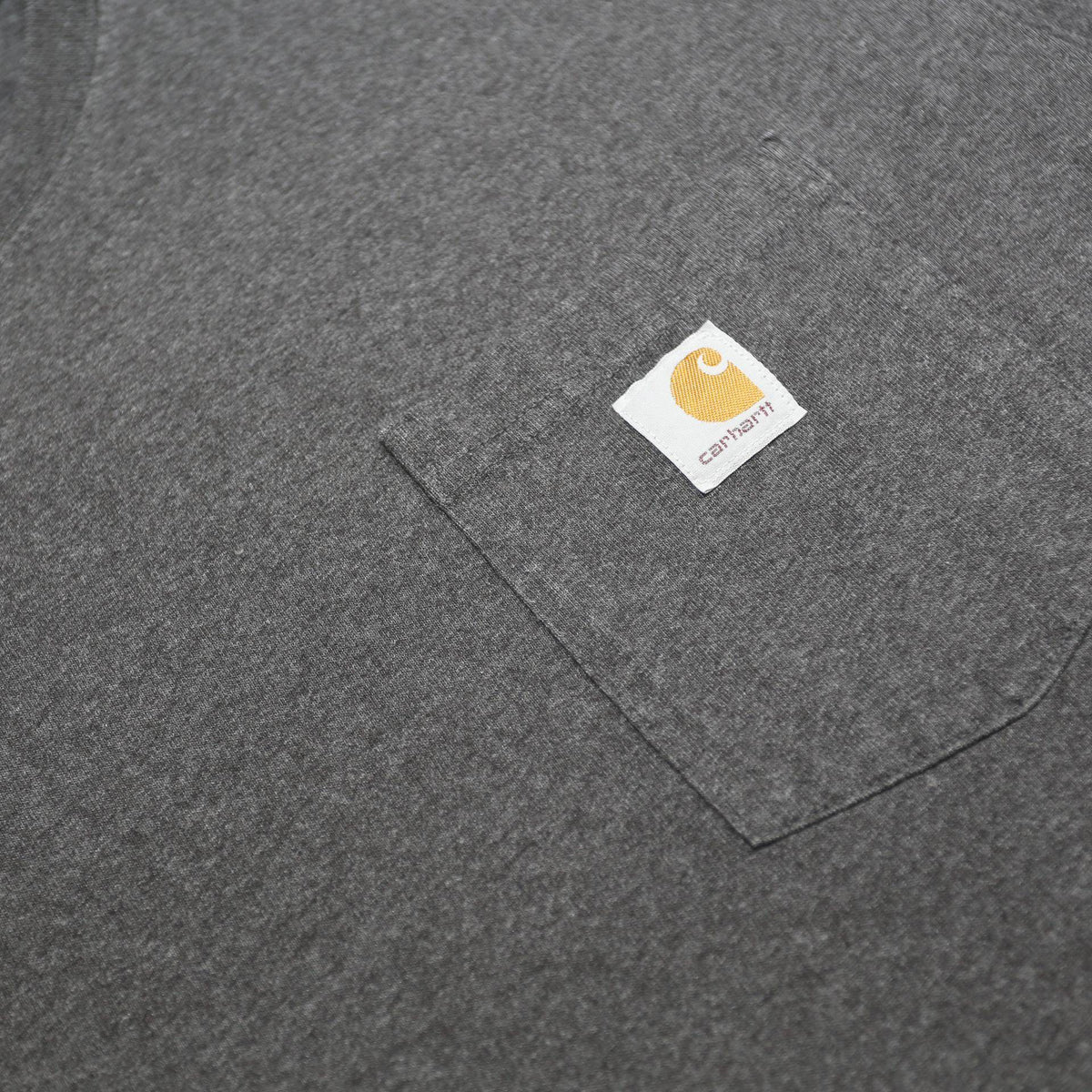 CARHARTT Mens Charcoal Grey Pocket T-Shirt XL Short Sleeve Crew Neck Workwear