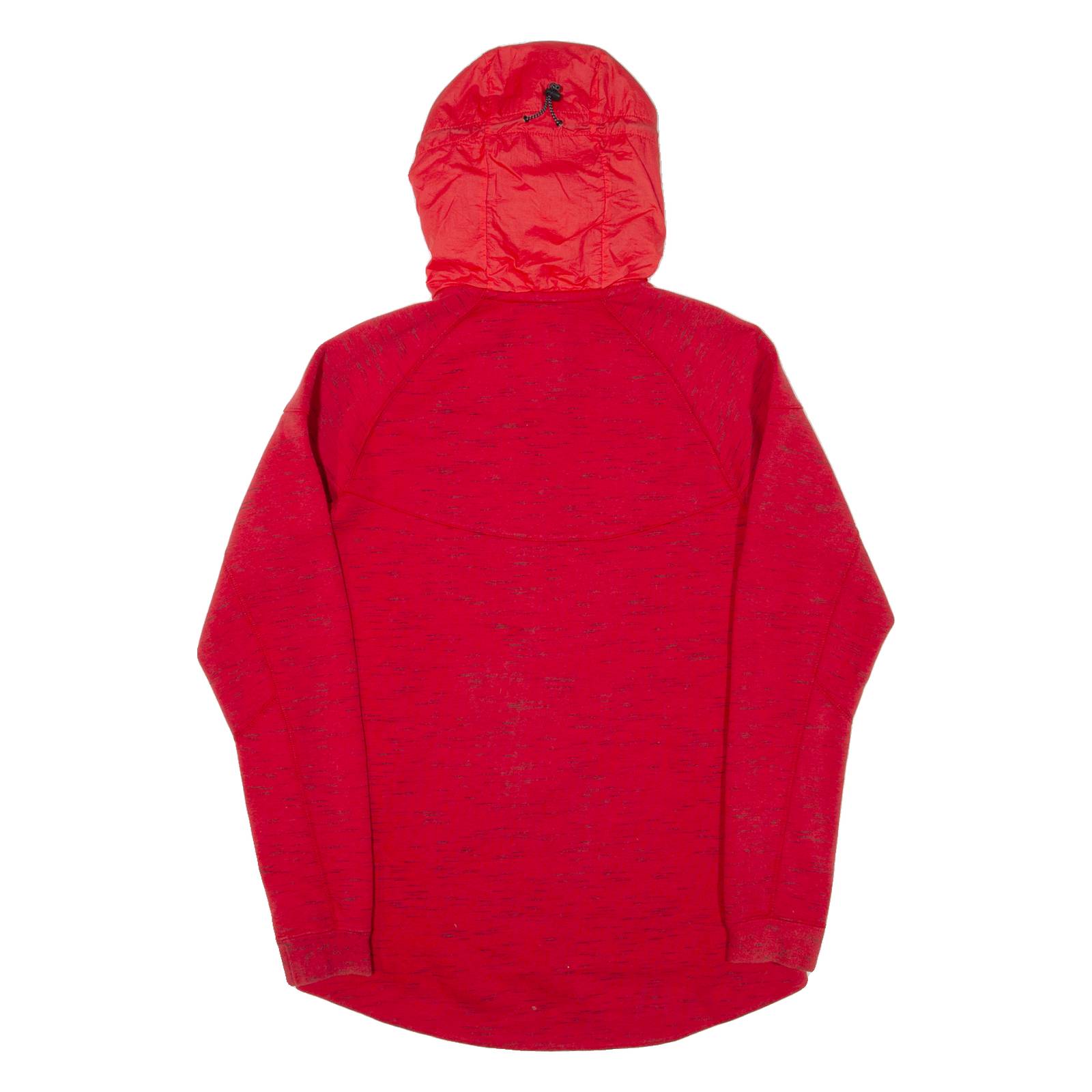 NIKE Mens Red Hoodie Full Zip S