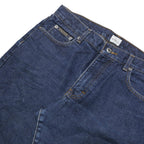 CALVIN KLEIN JEANS Womens Blue Relaxed Straight Denim Medium W32 L29 Zip Jeans