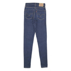 LEVI'S Womens Mile High Super Skinny Jeans Blue Denim Regular Fit W25 L30