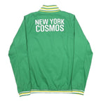 UMBRO Mens Green New York Cosmos Jacket M Polyester Blend Bomber Zip Sportswear