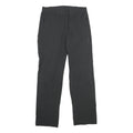 TREVOLUTION Womens Black Polyester Blend Regular Leg Trousers W32 L31 Zip