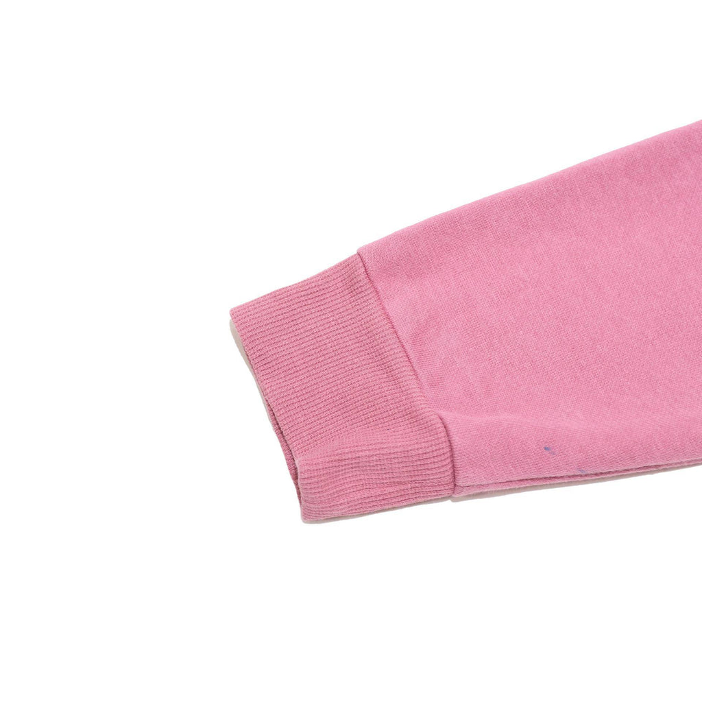 PUMA Womens Pink Hoodie XL Cotton Blend Casual Pullover Sweatshirt