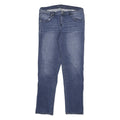 Calvin Klein Womens Jeans Blue Slim Skinny Denim Medium W30 L29 Zip Cotton Blend