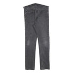 LEVI'S 510 Mens Jeans Black Slim Skinny Denim Medium W34 L32 Zip Closure