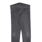 LEVI'S 510 Mens Jeans Black Slim Skinny Denim Medium W34 L32 Zip Closure