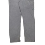 CARHARTT Mens Cotton Blend Grey Regular Fit Straight Leg Trousers W34 L32