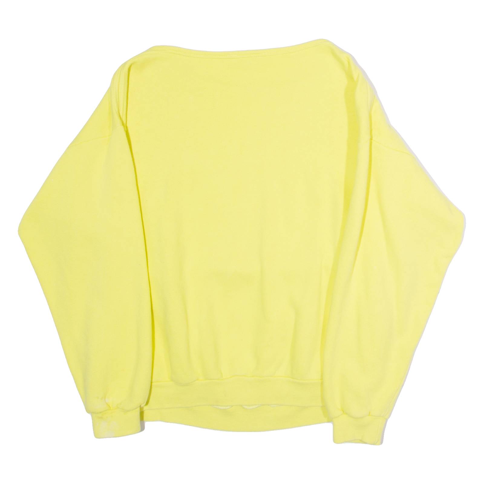 FREE Normandie Mens Sweatshirt Yellow 80s M