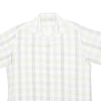 Mens Shirt Grey Check L