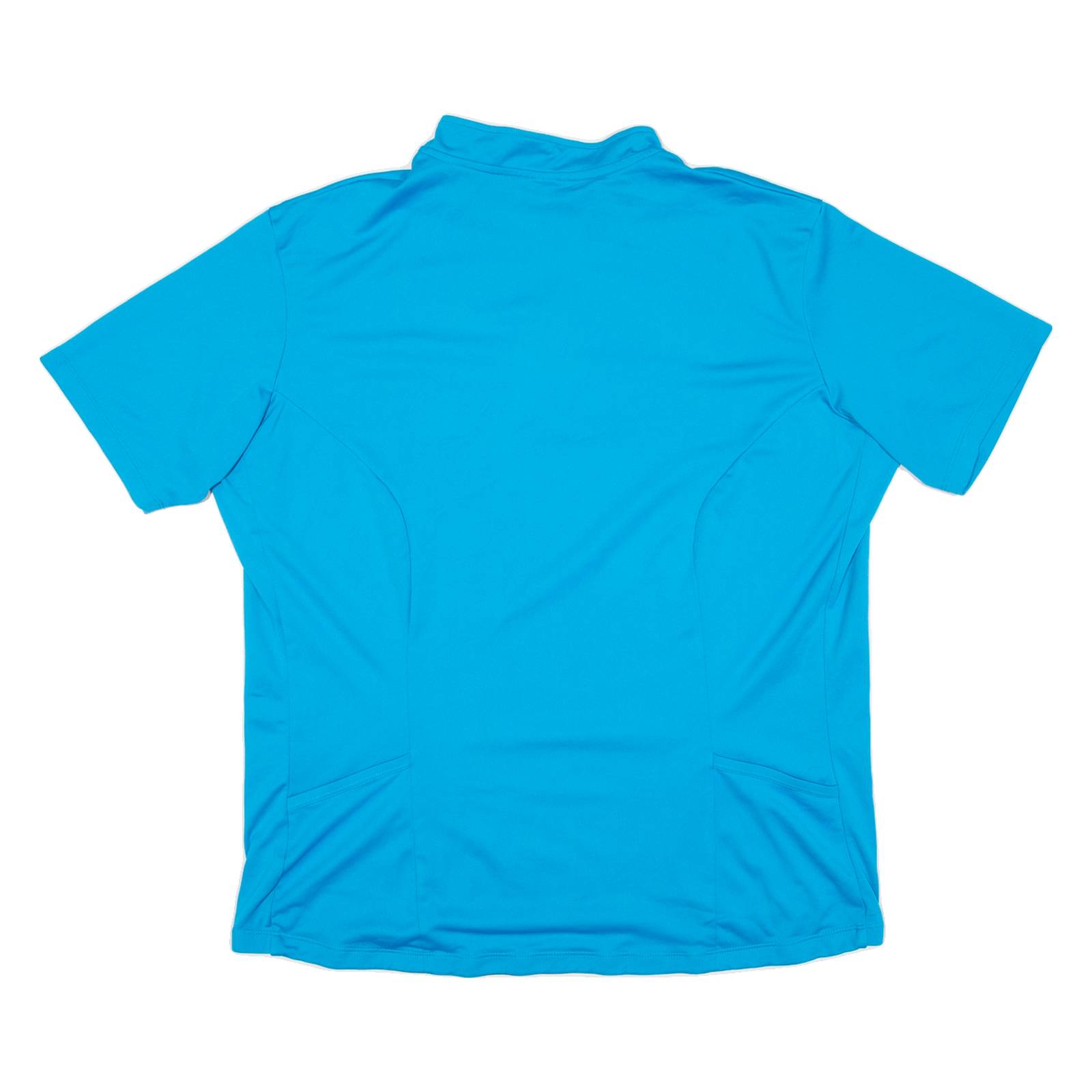 Cycling Mens Jersey Blue 1/4 Zip 2XL