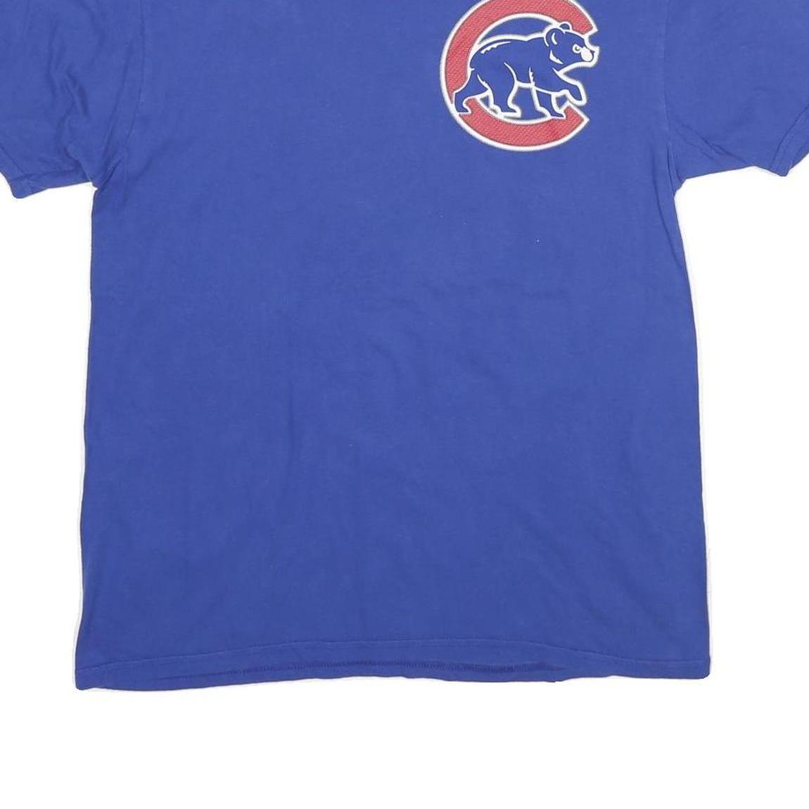 MAJESTIC Mens Blue Heyward 22 Graphic T-Shirt M Short Sleeve Crew Neck Baseball