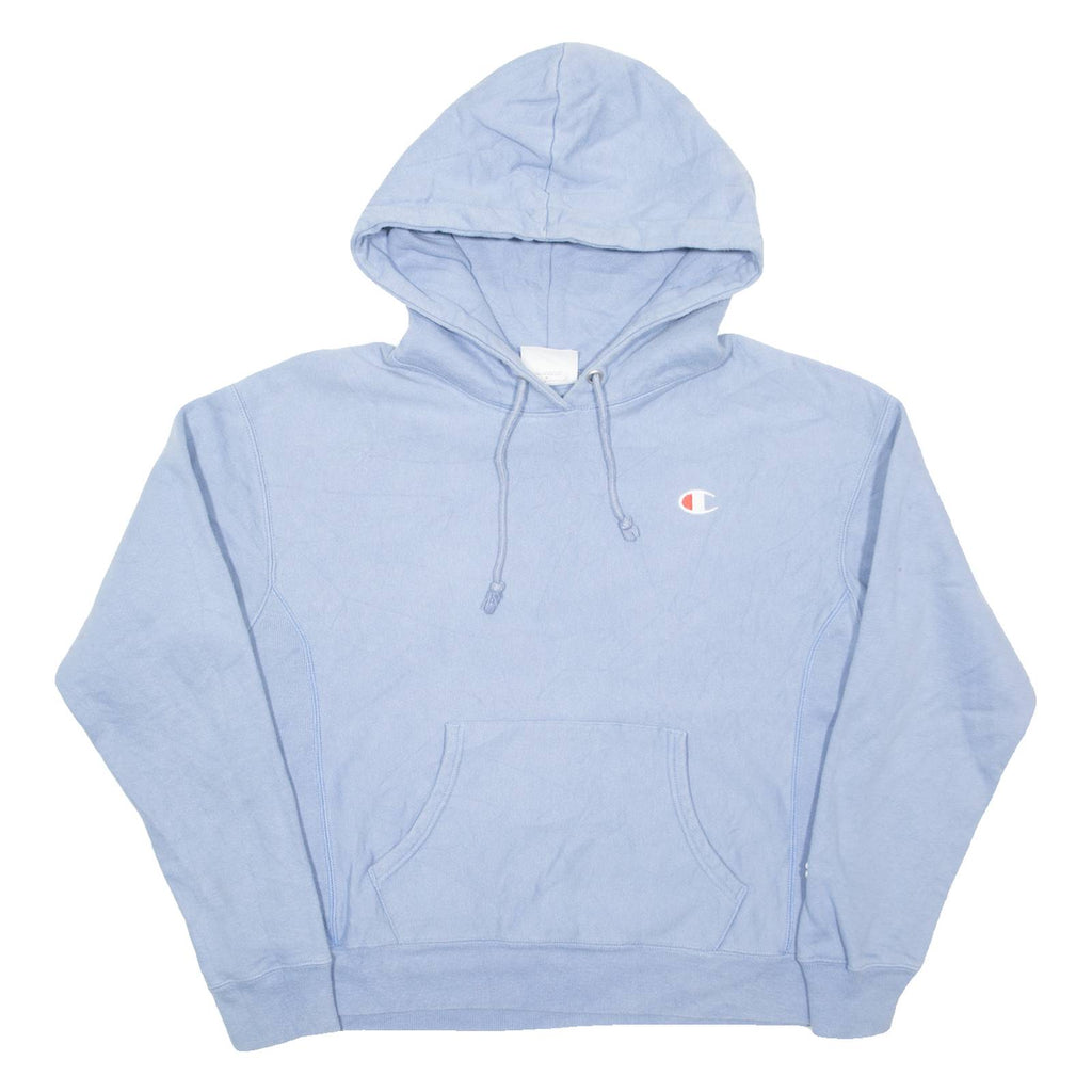 CHAMPION REVERSE WEAVE Womens Blue Hoodie M