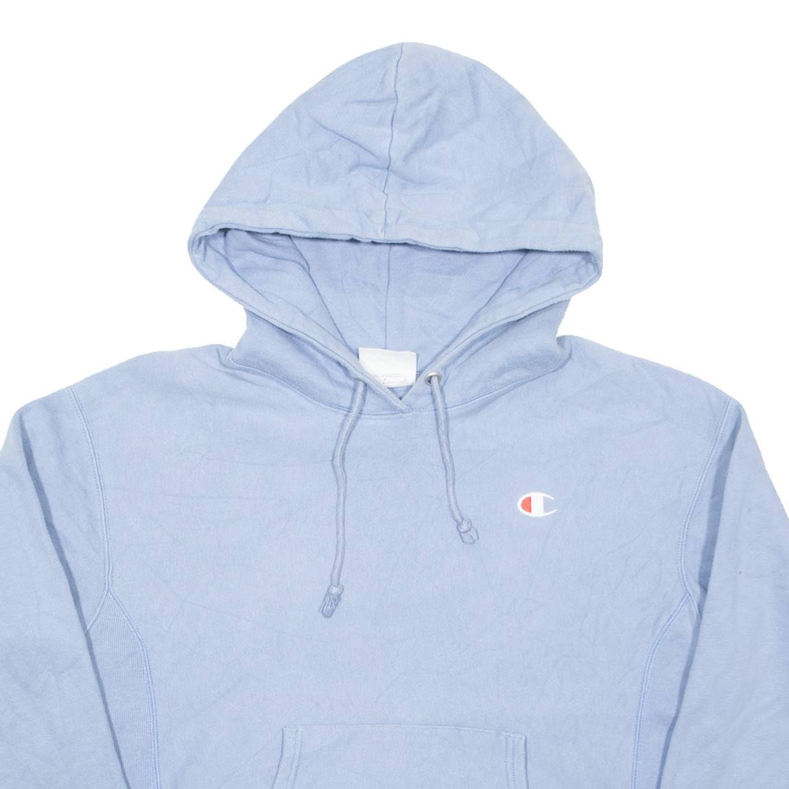 CHAMPION REVERSE WEAVE Womens Blue Hoodie M