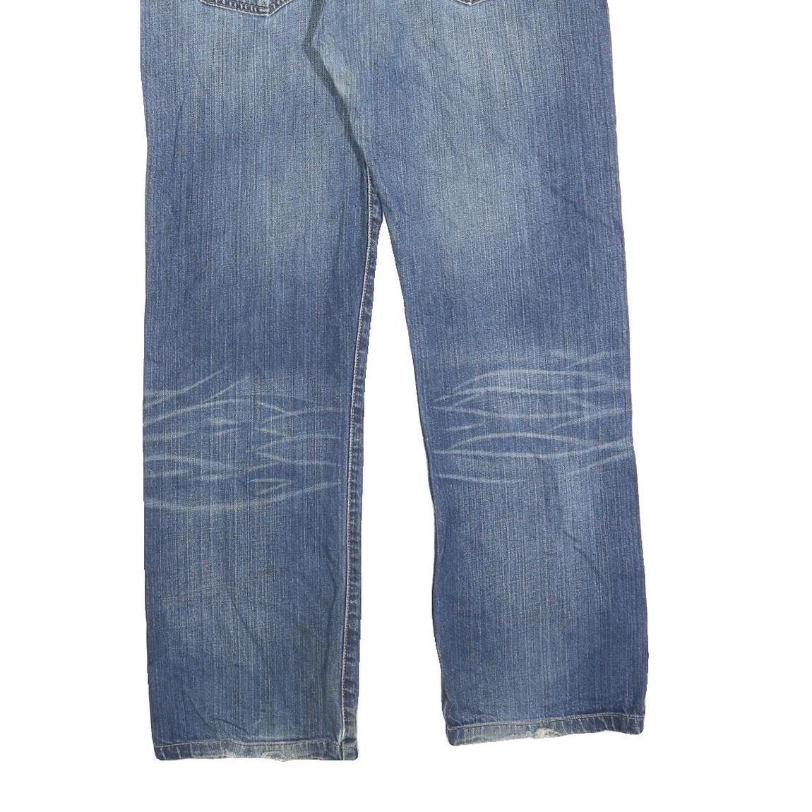 LEVI'S 501 Mens Denim Blue Regular Straight Cotton Blend W33 L28 Classic Button