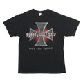 ANVIL Mens Black Speed Kill Hate Graphic T-Shirt L Short Sleeve Crew Neck Band