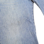 LEVI'S 501 Mens Jeans Blue Regular Straight Denim Medium W34 L32 Classic Button