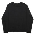 NFL Mens Black Pittsburgh Steelers Crew Neck L Cotton Blend Sweatshirt