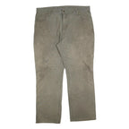 DICKIES Mens Cotton Blend Relaxed W40 L32 Utility Workwear Trousers Zip Closure