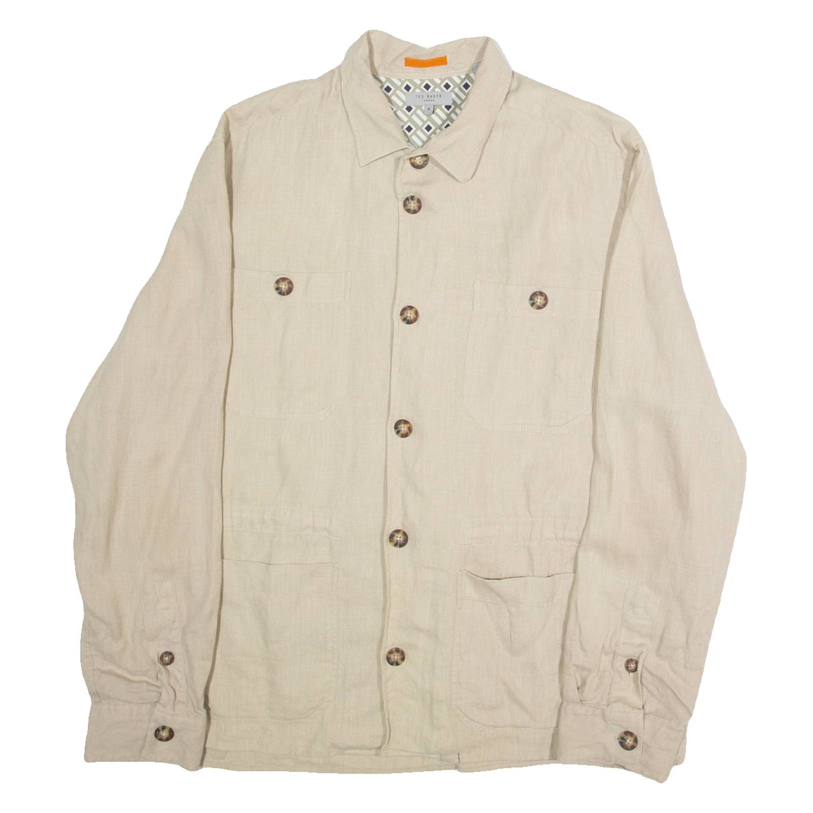 TED BAKER Womens Jacket Beige XL