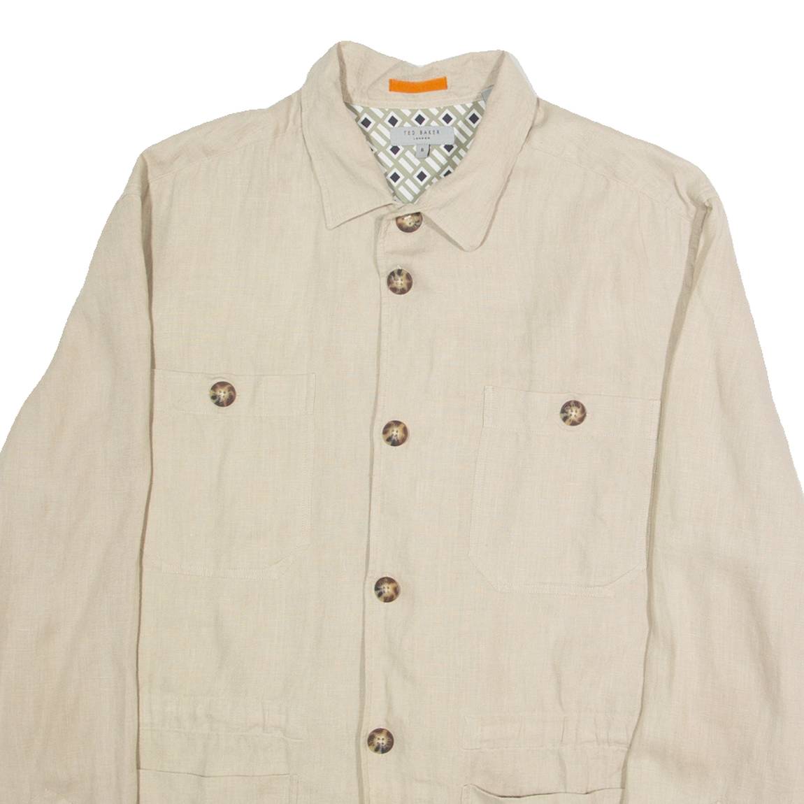 TED BAKER Womens Jacket Beige XL