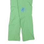 MAMMUT Womens Polyester Blend Green Regular Drawstring Trousers W27 L27 Outdoor