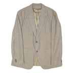 TOMMY HILFIGER Mens Beige Wool Blazer Jacket 3XL Button Closure Classic Fit