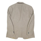 TOMMY HILFIGER Mens Beige Wool Blazer Jacket 3XL Button Closure Classic Fit