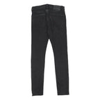 LEVI'S 519 Mens Slim Black Skinny Denim Dark W30 L29 Cotton Blend Zip Jeans