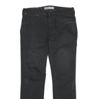 LEVI'S 513 Mens Jeans Black Slim Skinny Denim W32 L32 Zip Fastening Casual