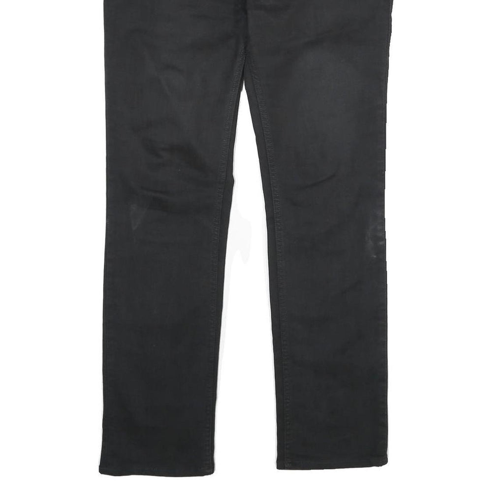 LEVI'S 513 Mens Jeans Black Slim Skinny Denim W32 L32 Zip Fastening Casual