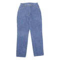 WRANGLER Womens Blue Regular Straight Denim W28 L30 Classic Button Closure Jeans