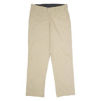 DICKIES Flex Workwear Mens Trousers Beige Slim Tapered W32 L30