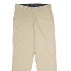 DICKIES Flex Workwear Mens Trousers Beige Slim Tapered W32 L30