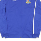 ADIDAS Mens Blue Sports Football Jacket M Polyester Blend Zip Track Top